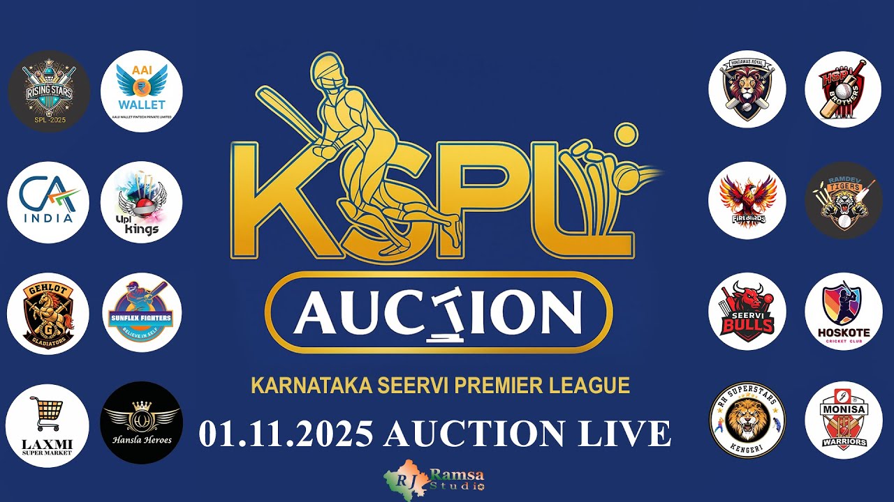 KARNATAKA SEERVI PREMIER LEAGUE -04 AUCTION 01 November 2025📍Seervi Samaj bhavan HSR LAYOUT