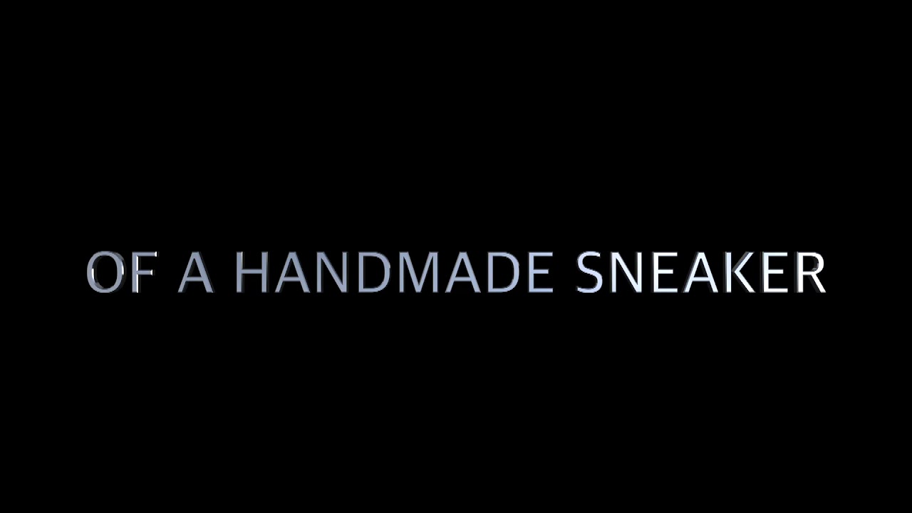 Making of a Handmade Sneaker at Zeesh