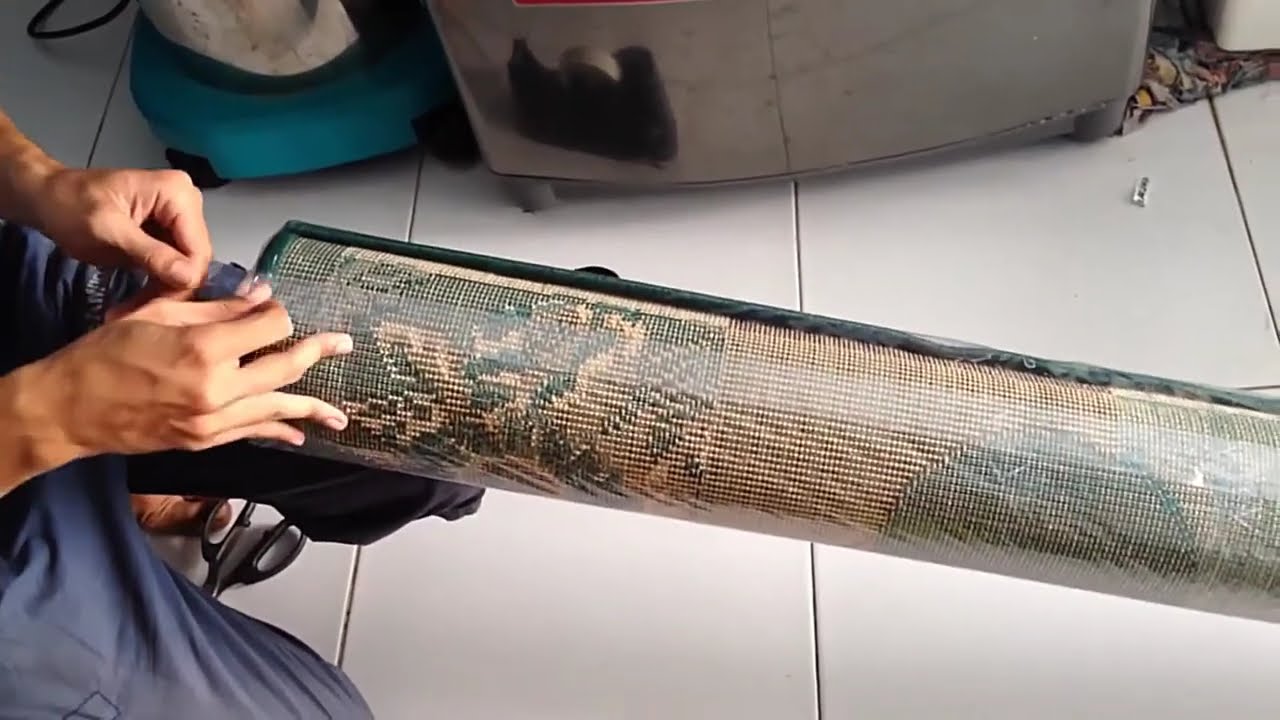 PACKING KARPET DI LAUNDRY
