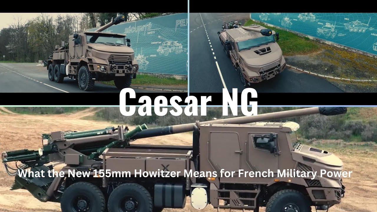 Caesar NG 155m Artillery: встречайте ЗВЕРЯ на колесах!