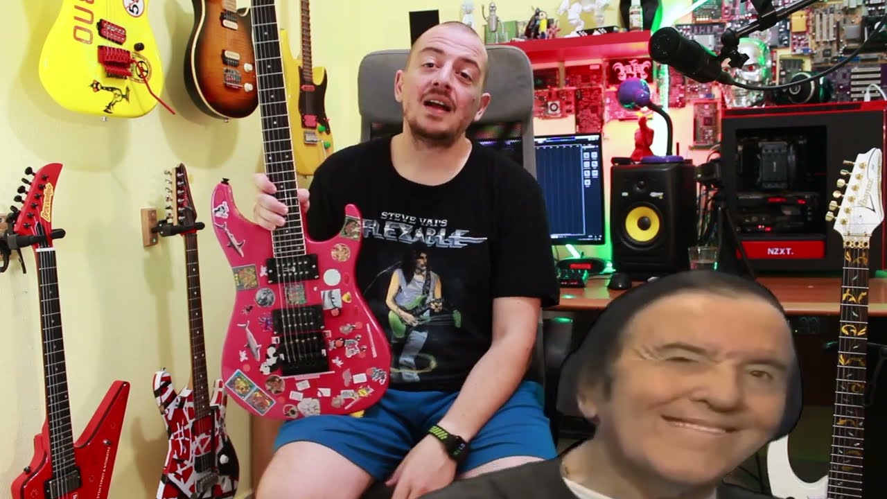 A Jason Becker yoyo guitar replica??