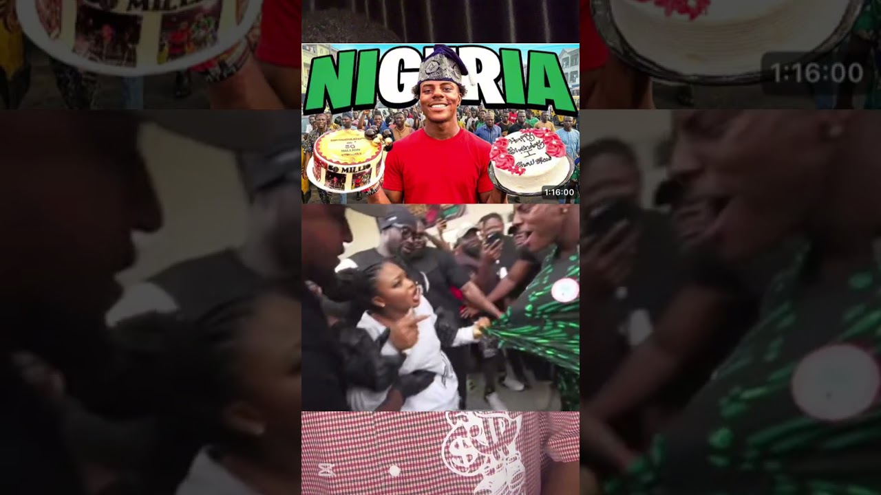 @IShowSpeed Live in Nigerian #shorts #youtubeshorts #trending 