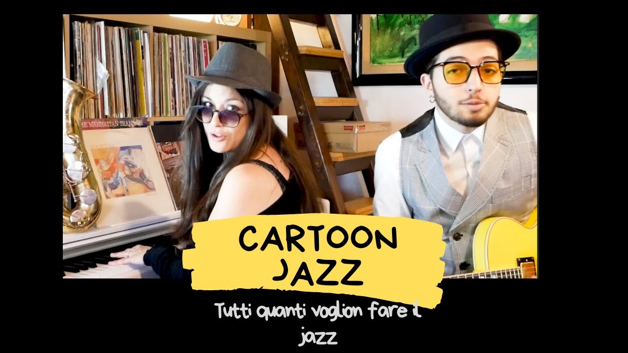 ENNI E PACO - CARTOON JAZZ - Tutti Quanti Voglion Fare il Jazz - ARISTOGATTI (DISNEY)