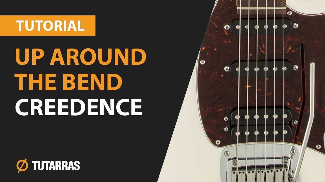 Up around the bend - Creedence - How to play in guitar COMPLETE LESSON