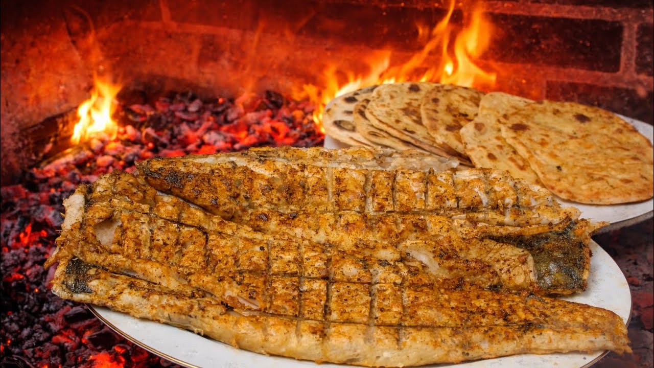 Outdoor Fire-grilled Fish | Hake Recipe