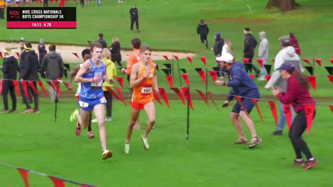 Jackson Spencer Wins Nike Cross Nationals Boys Championship [Full Race Replay]