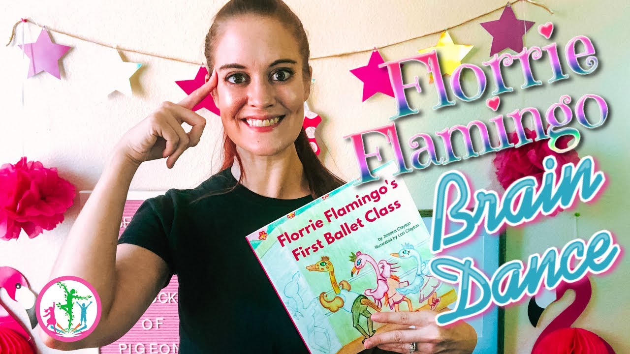 BRAIN DANCE WARM UP | Florrie Flamingo's First Ballet Class | Dance Me a Story | Ballet Book