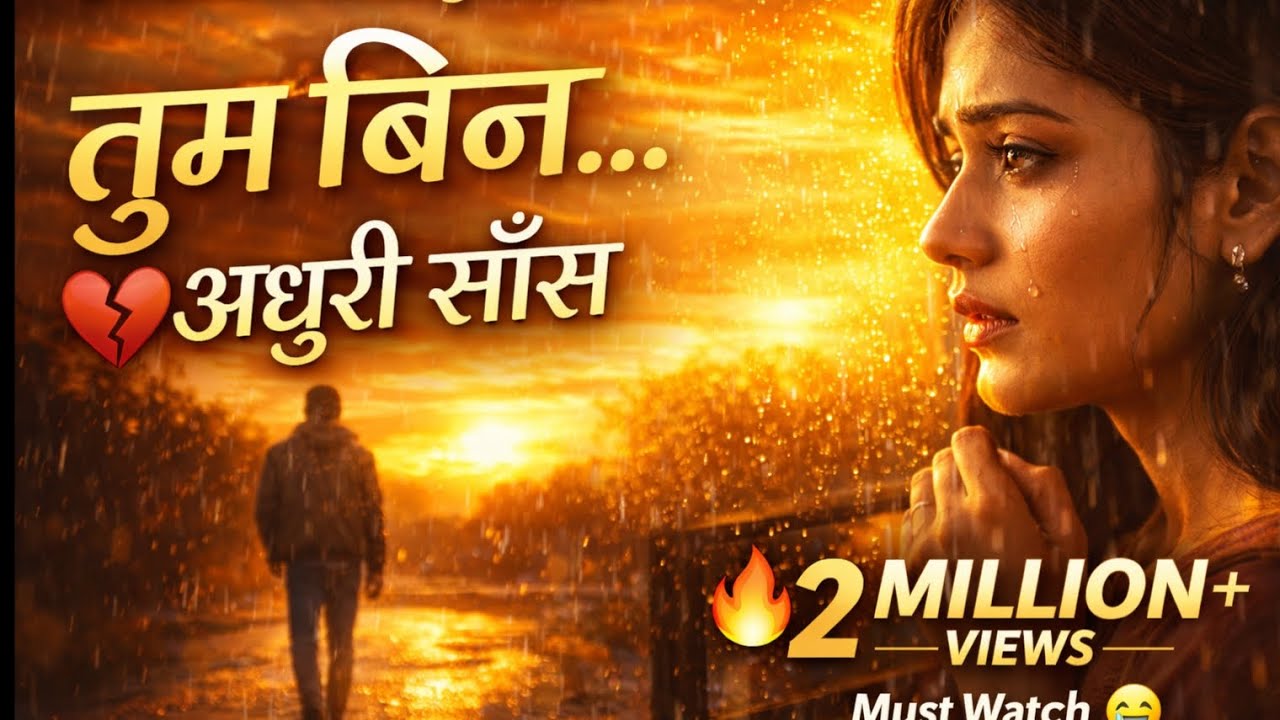 तुम बिन अधूरी साँस 💔 | Heart Touching Sad Song 2026 | 2 Million+ Feel | Emotional Hindi Love Song
