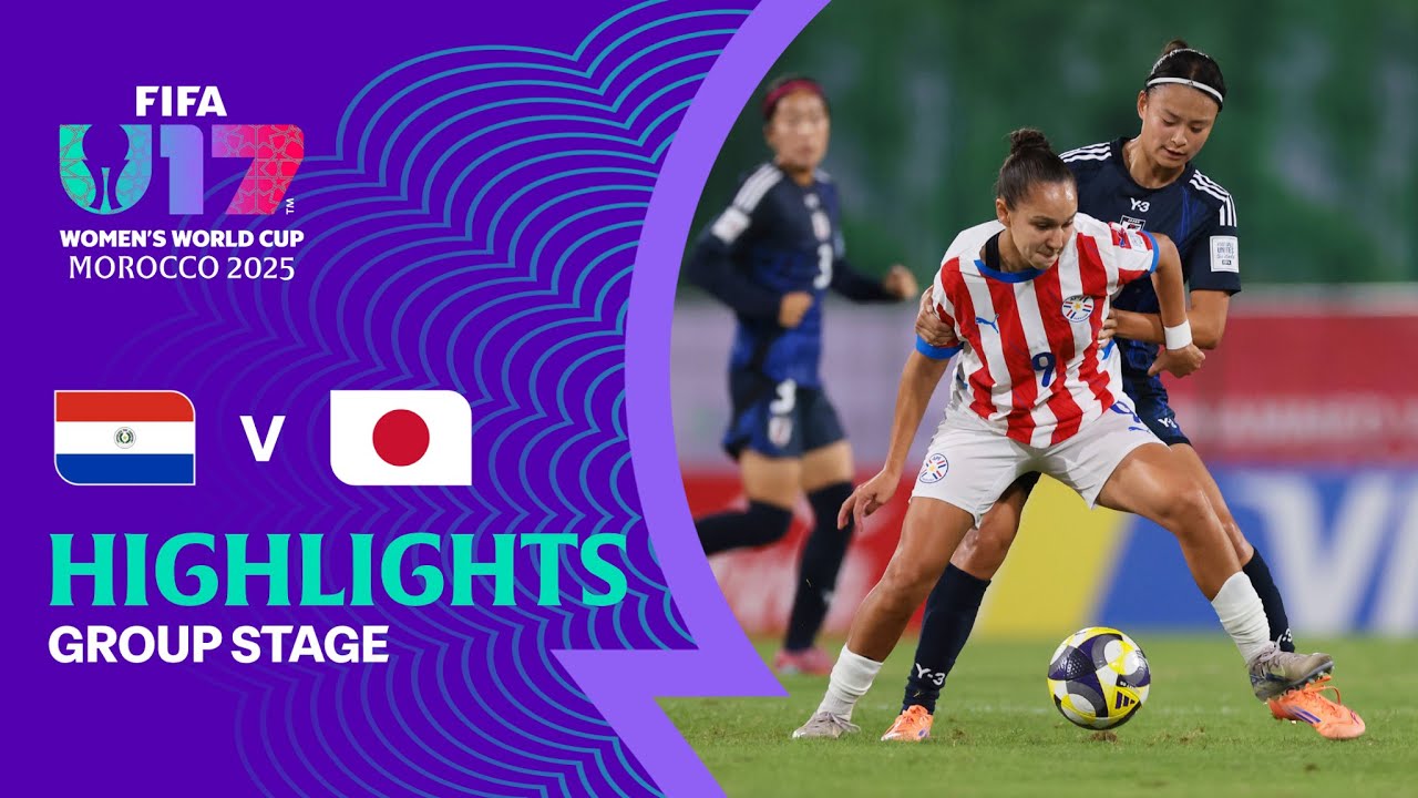Paraguay vs Japan Highlights | FIFA U-17 Women's World Cup Morocco 2025&trade;