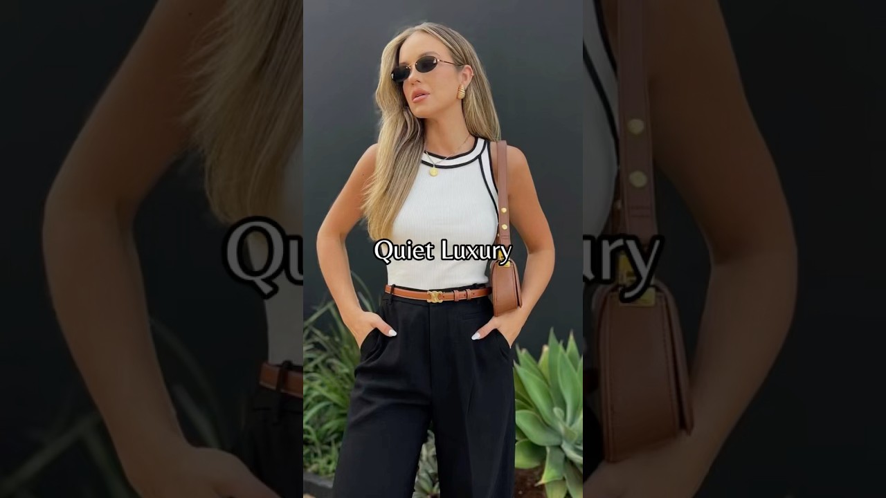 Quiet Luxury #quietluxury #mulherelegante #modafeminina