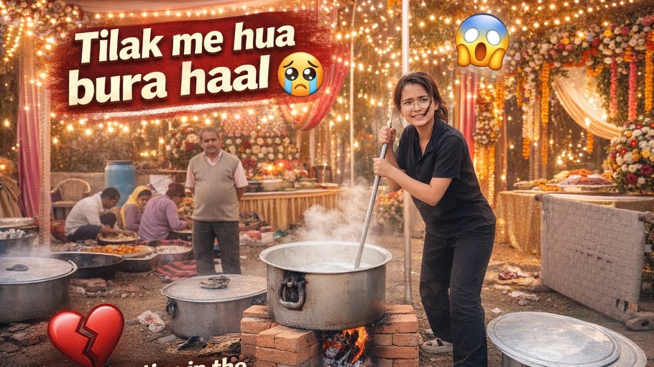 Tilak my hua bura haal🥹#(14)#vlog #dailyvlog #trending #dailylife #funny#homevlog 