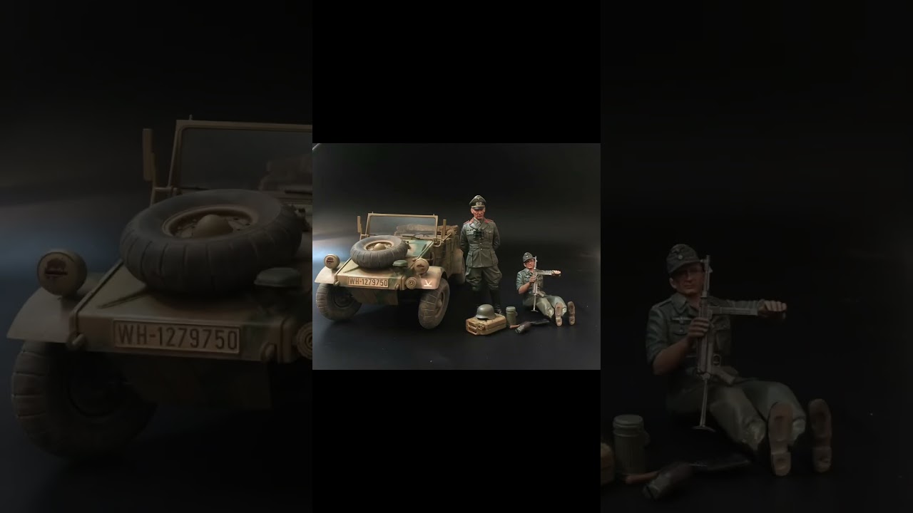 Tamiya 1/16 Volkswagen Type 82 K&uuml;belwagen