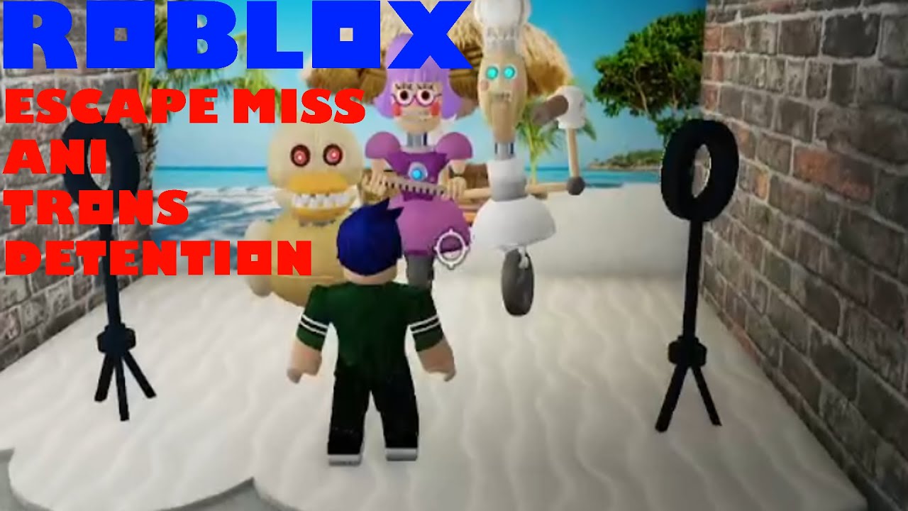 Roblox Escape From Miss Anitron’s Detention