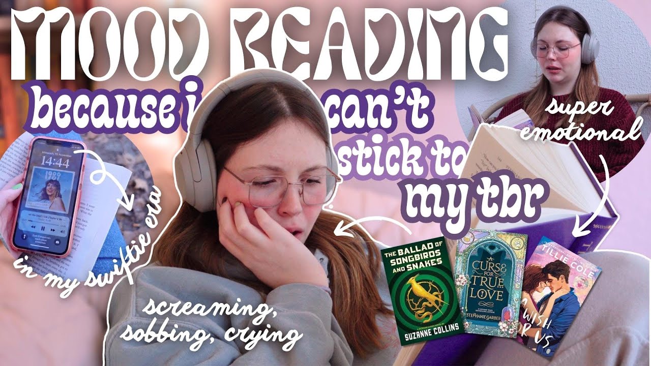 mood reading turned into crying over books 😭💔 *spoiler-free reading vlog*