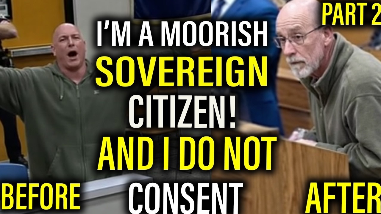 Repeat Offender Sovereign Citizen Returns… Judge Ends His Argument in Seconds