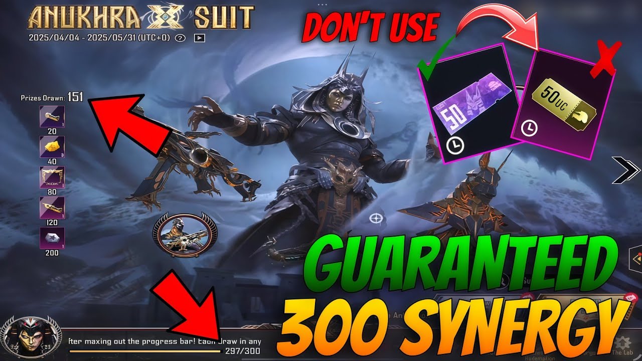 🔴 Total Spin Need For X-Suit Trick | 300 Synergy In 2700 UC Best Trick New For X-Suit