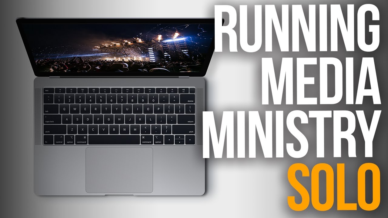 HOW TO RUN A MEDIA MINISTRY BY MYSELF | Recommended Tools and Preparation