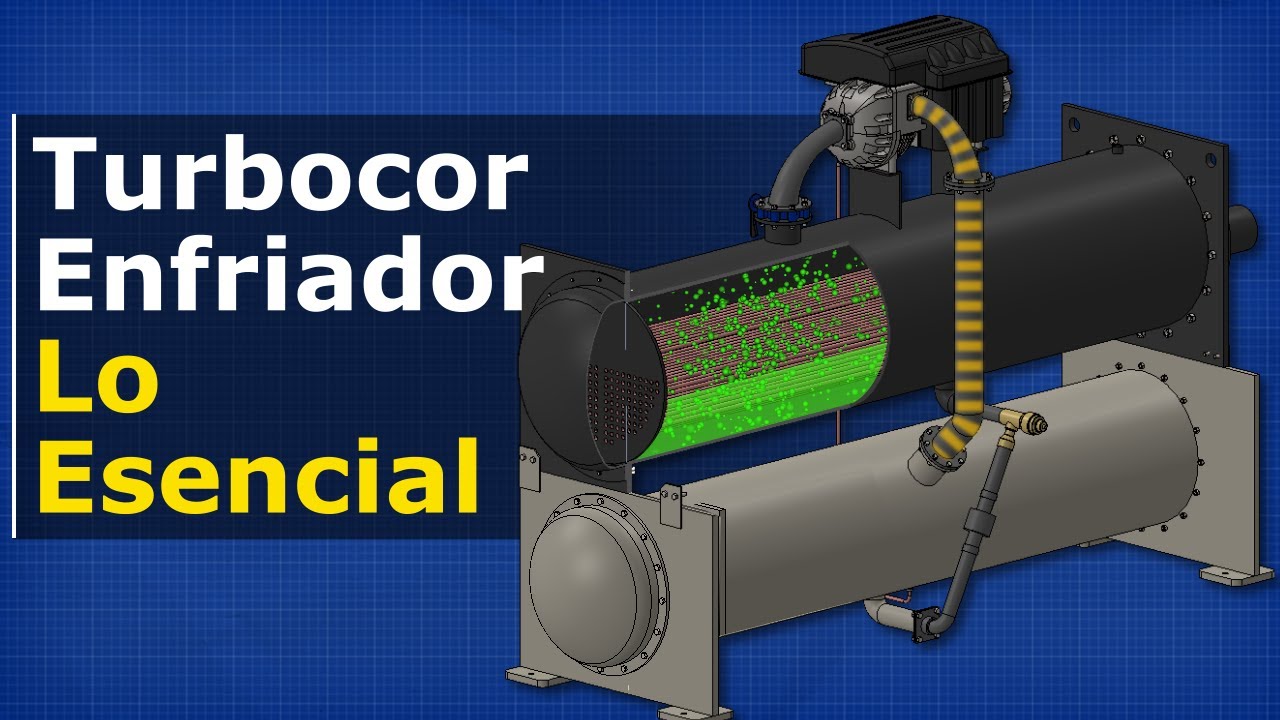 Chiller Turbocor Explicado - HVAC con rodamientos magnéticos sin aceite