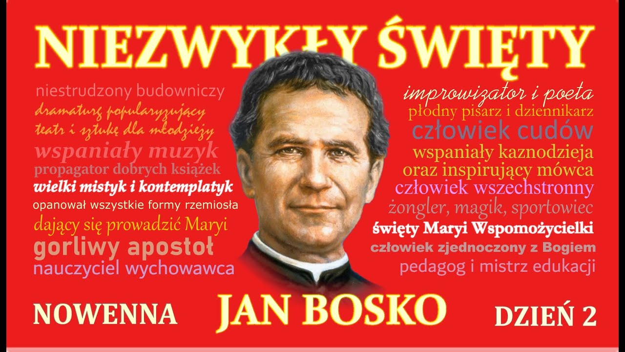2. dzień nowenny do św. Jana Bosko - AD 2026