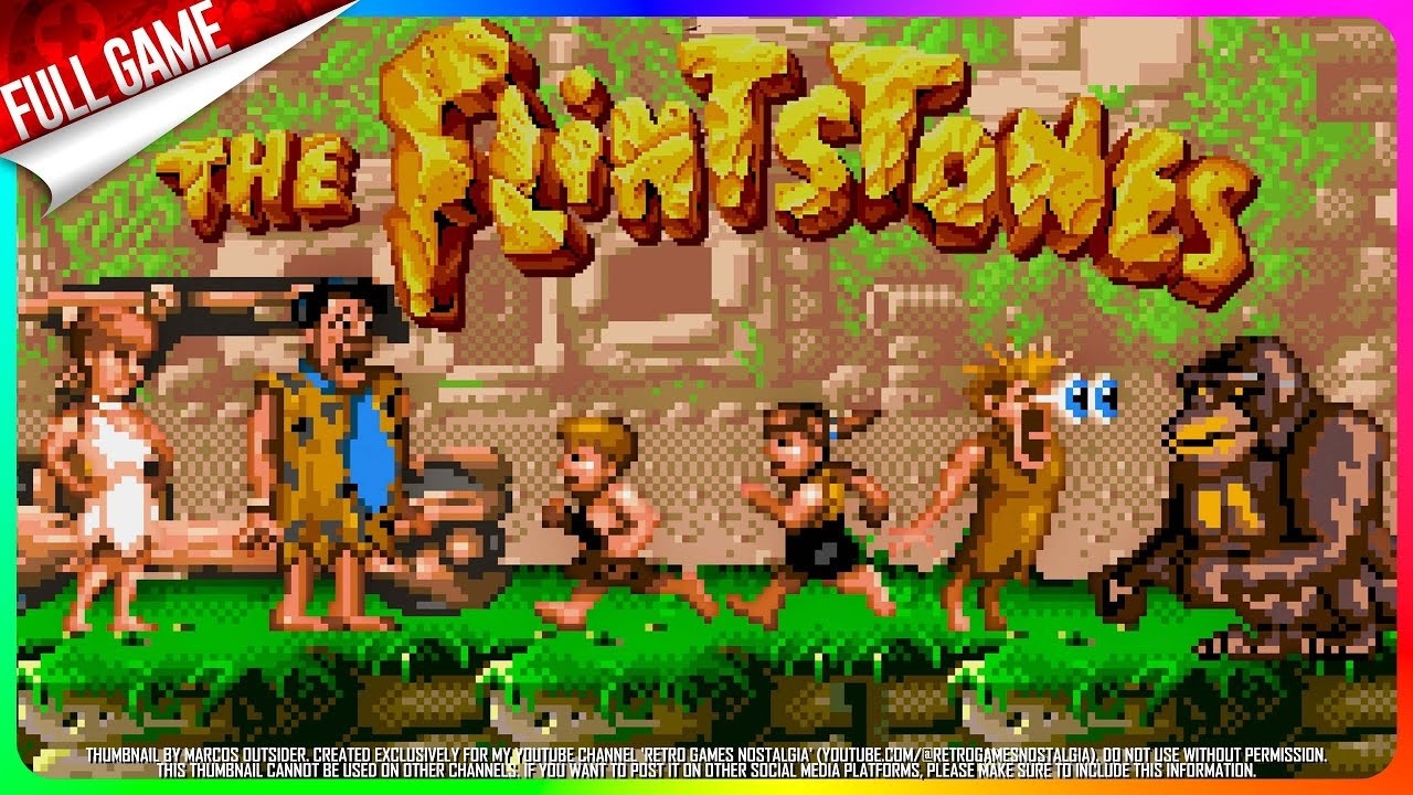 The Flintstones / Volt16 / Sega ( необычная игра ) / Part 2