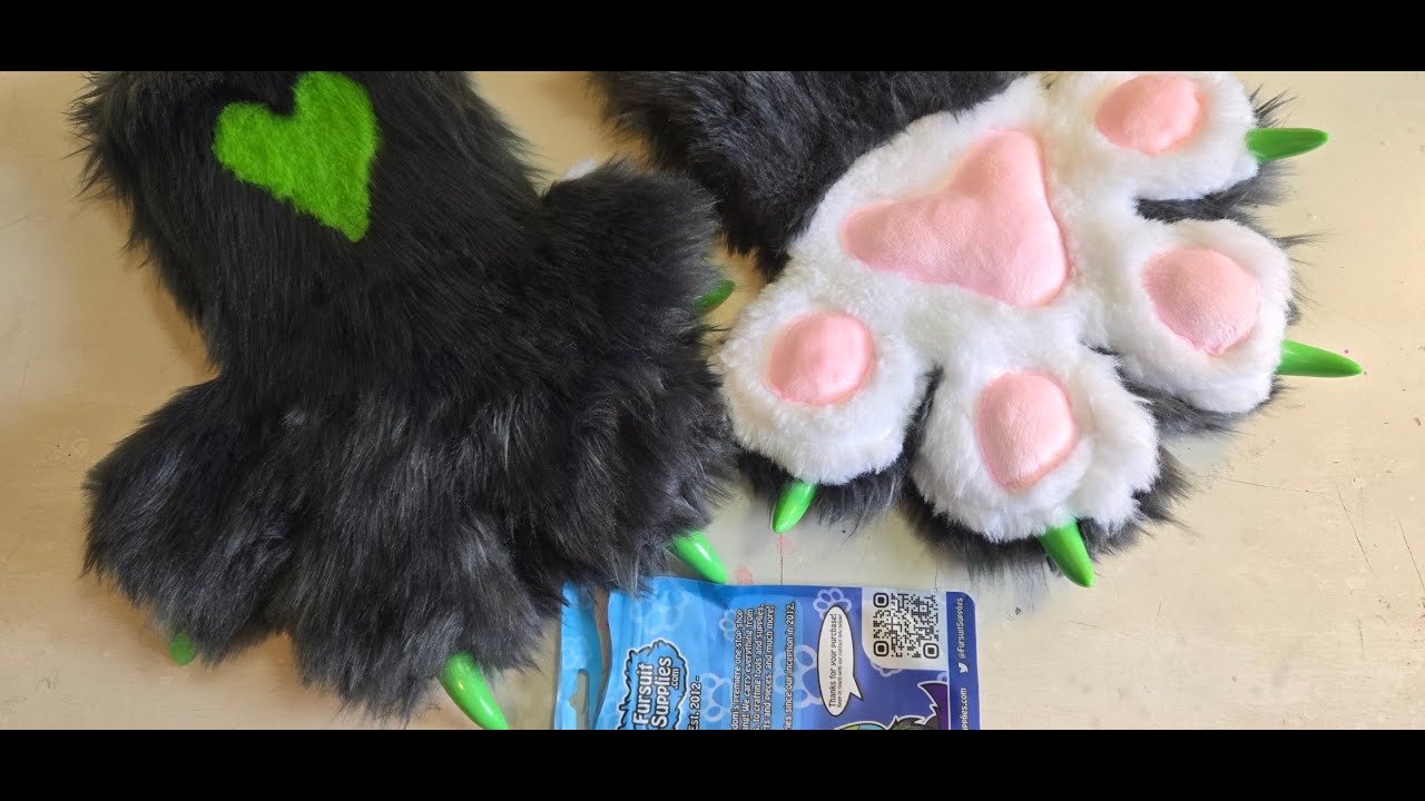 fursuit Claws fur Paws part 2