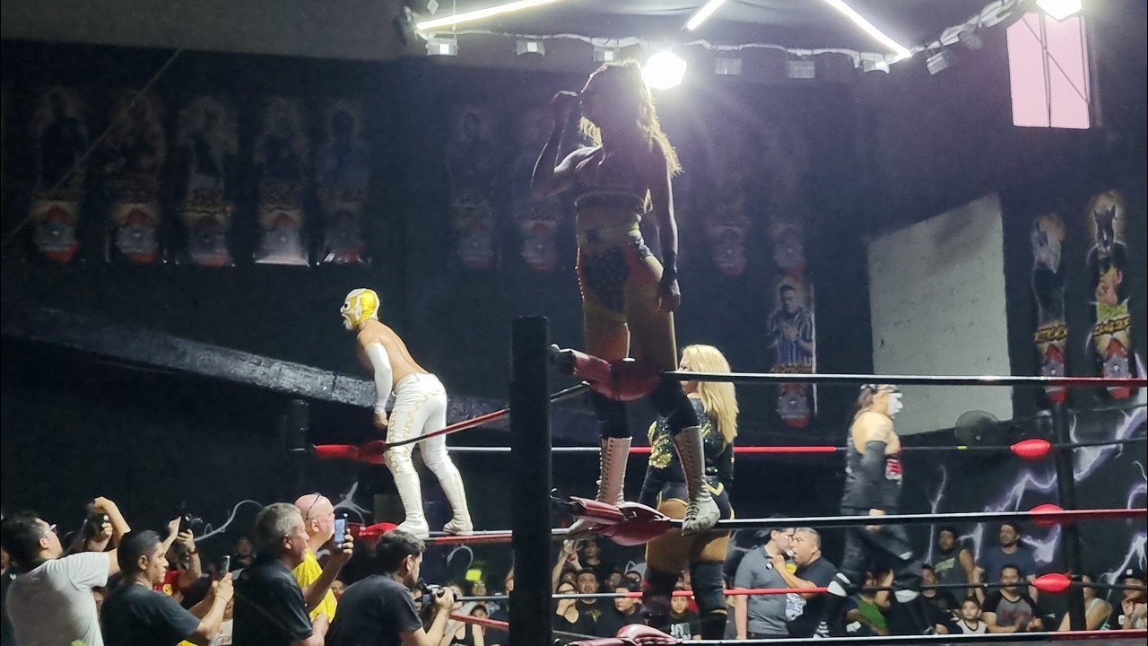 [6] Baby Love & Charro Blanco vs Tiffany & Charley Manson [Arena Mezquital, Mexico] - 26th May 2024