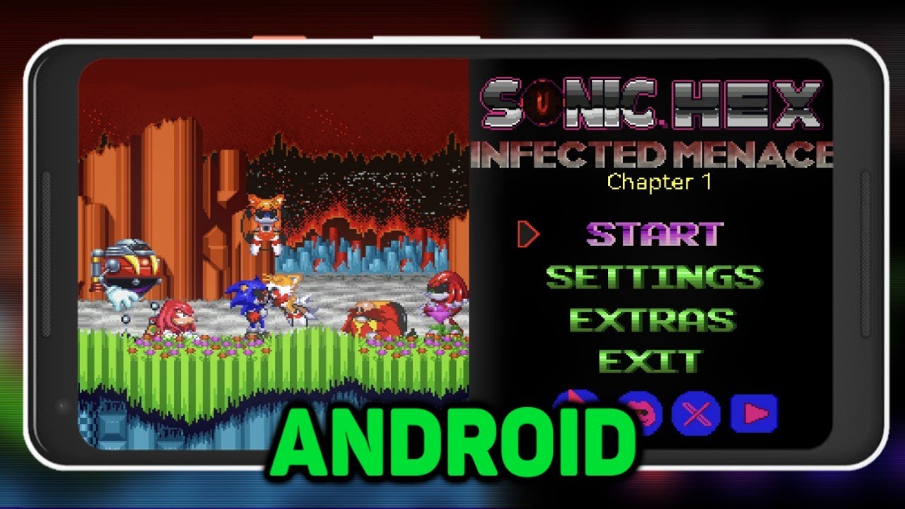 Sonic.HEX Infected Menace Android Port