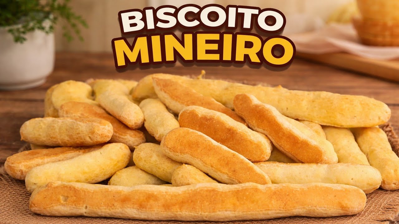 BISCOITO MINEIRO TRADICIONAL🧀 RECEITA SIMPLES E VICIAANTE 🥰