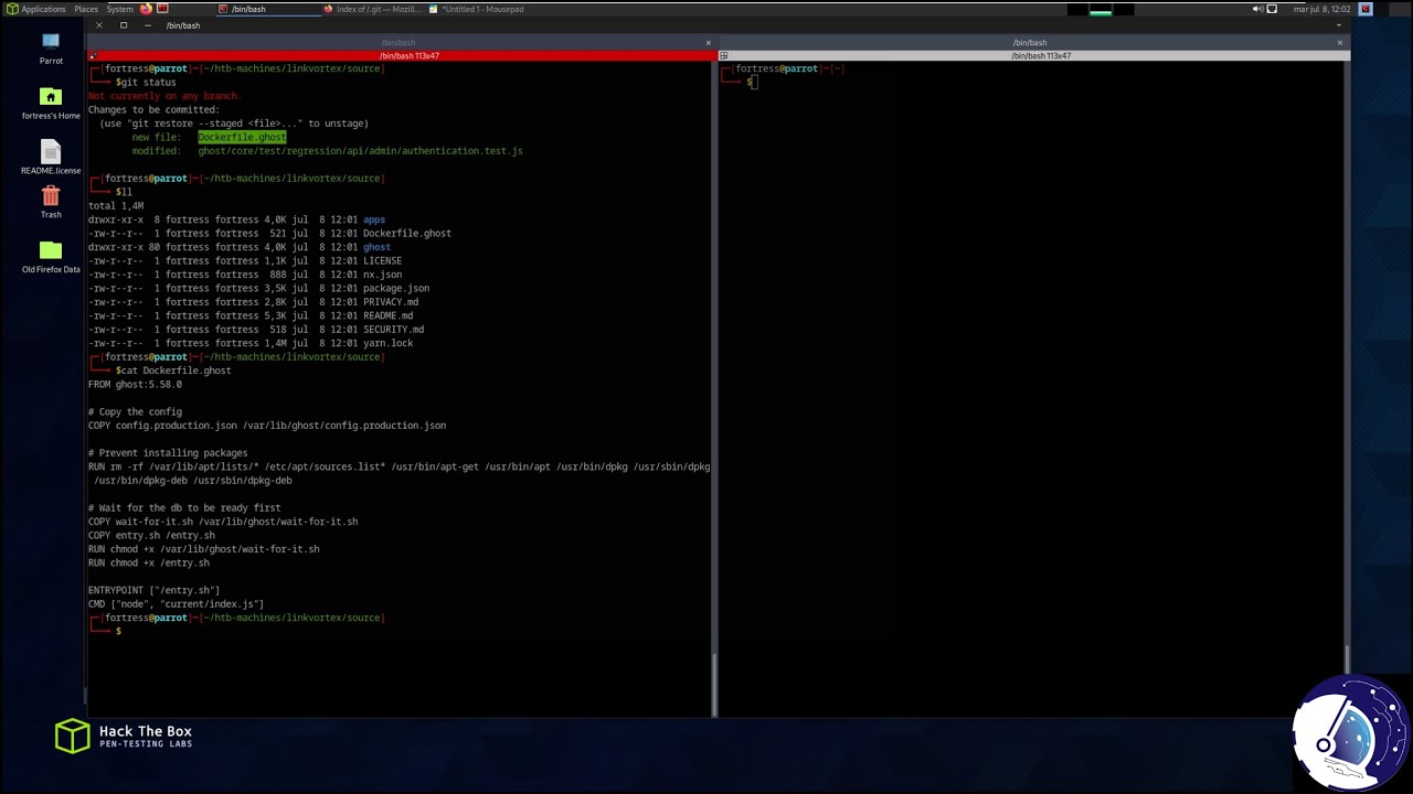 Hack The Box - LinkVortex