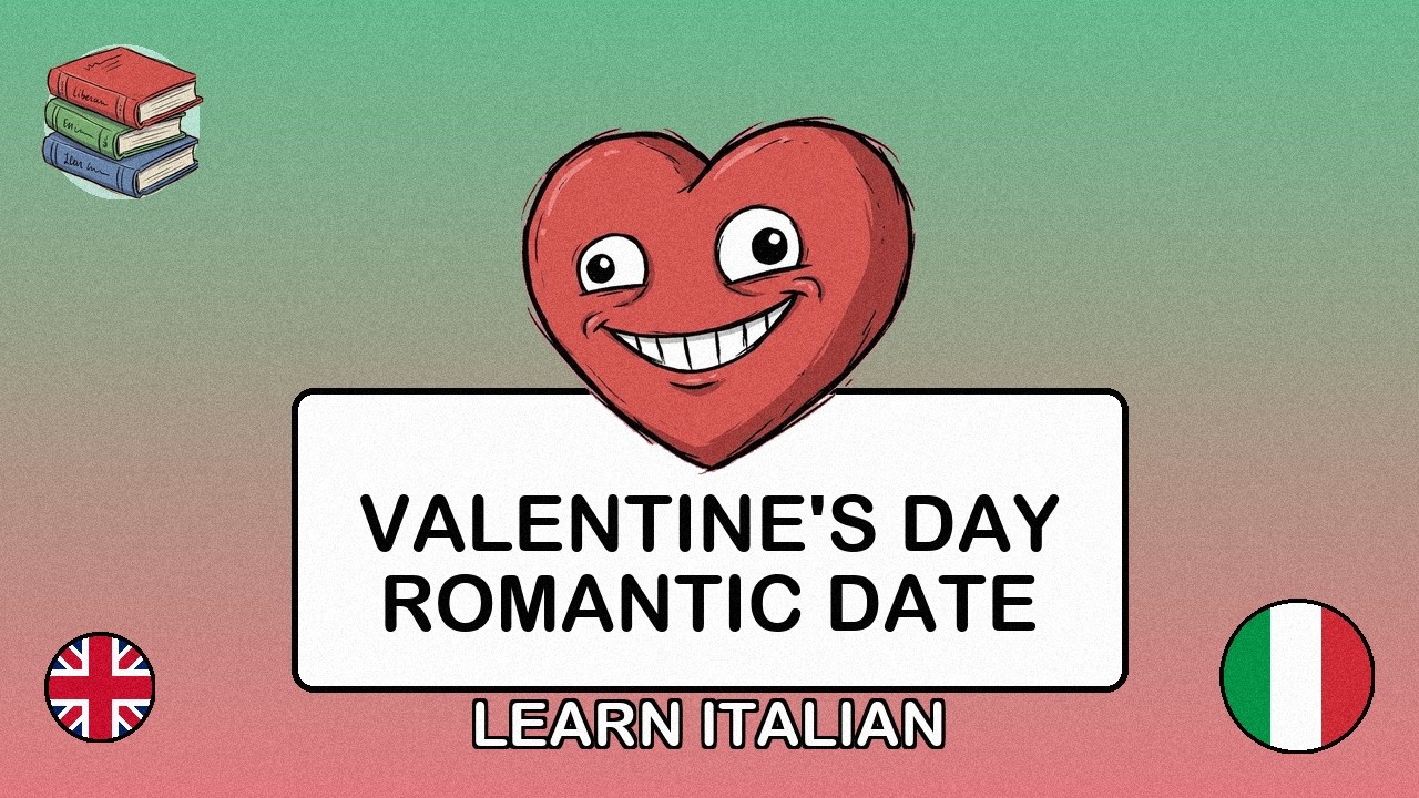 🇬🇧→🇮🇹 Learn Italian - Valentine's Day Romantic Date