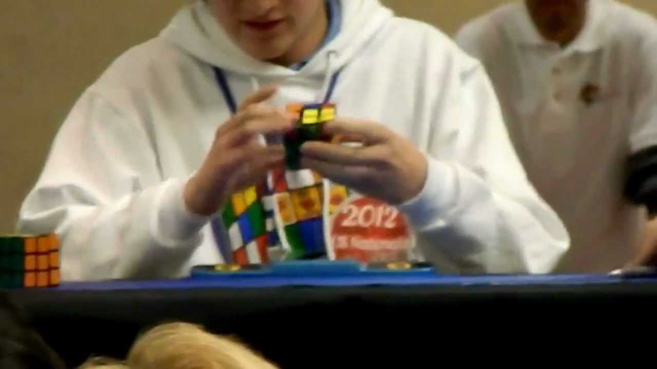 Andrew Ricci 6.15 Rubik's cube solve (NAR)