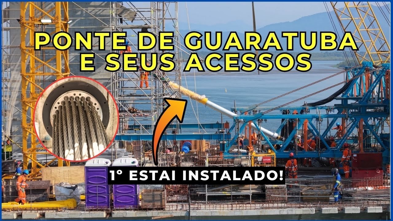 🚧 PONTE DE GUARATUBA-MATINHOS: Dois Marcos Históricos Nas Obras!✨