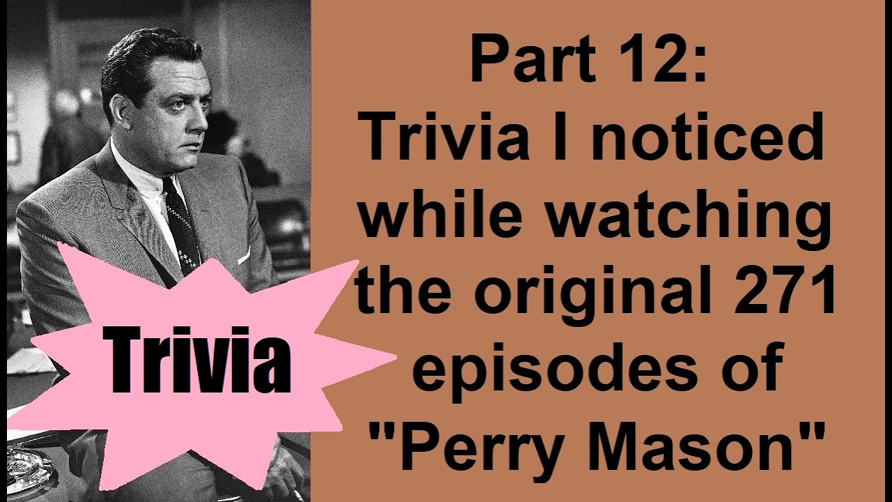 Trivia I noticed while watching the original 271 episodes of 