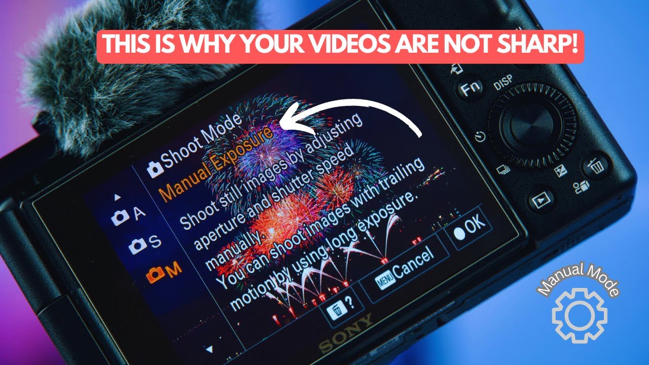 How To Shoot In Manual Mode On The Sony ZV1F || Easy Explanation Of ISO, Shutter Speed, Aperture