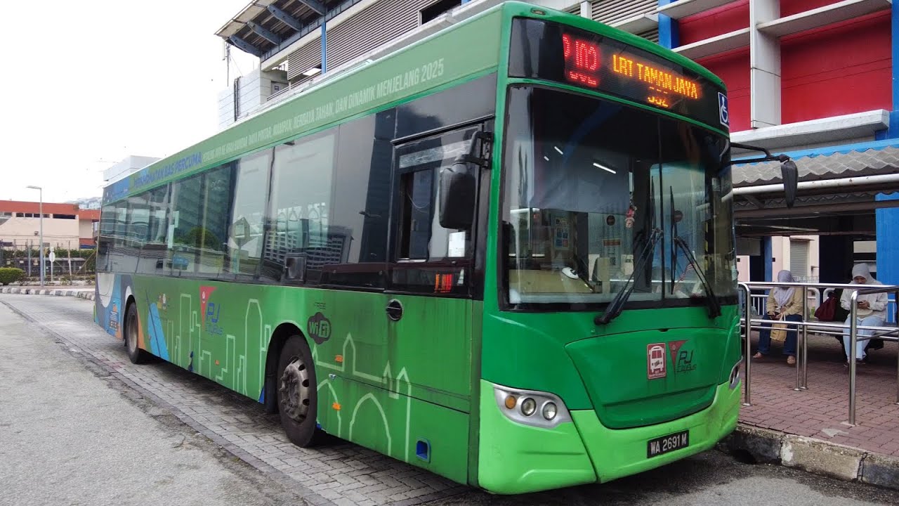WA2691M at a Bus Stop | rapidKL x PJ City Bus Scania K250UB