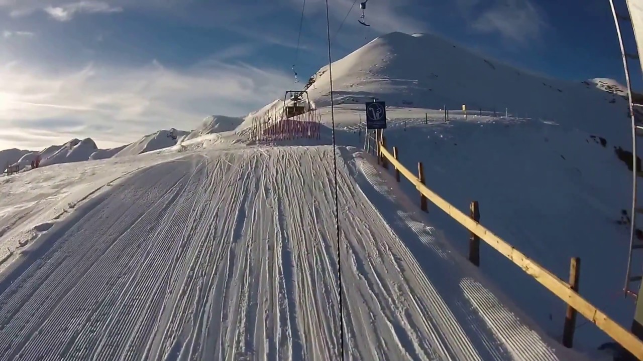 Rauris / Hochalmbahnen 2-SL Gratlift sehr steile Trasse
