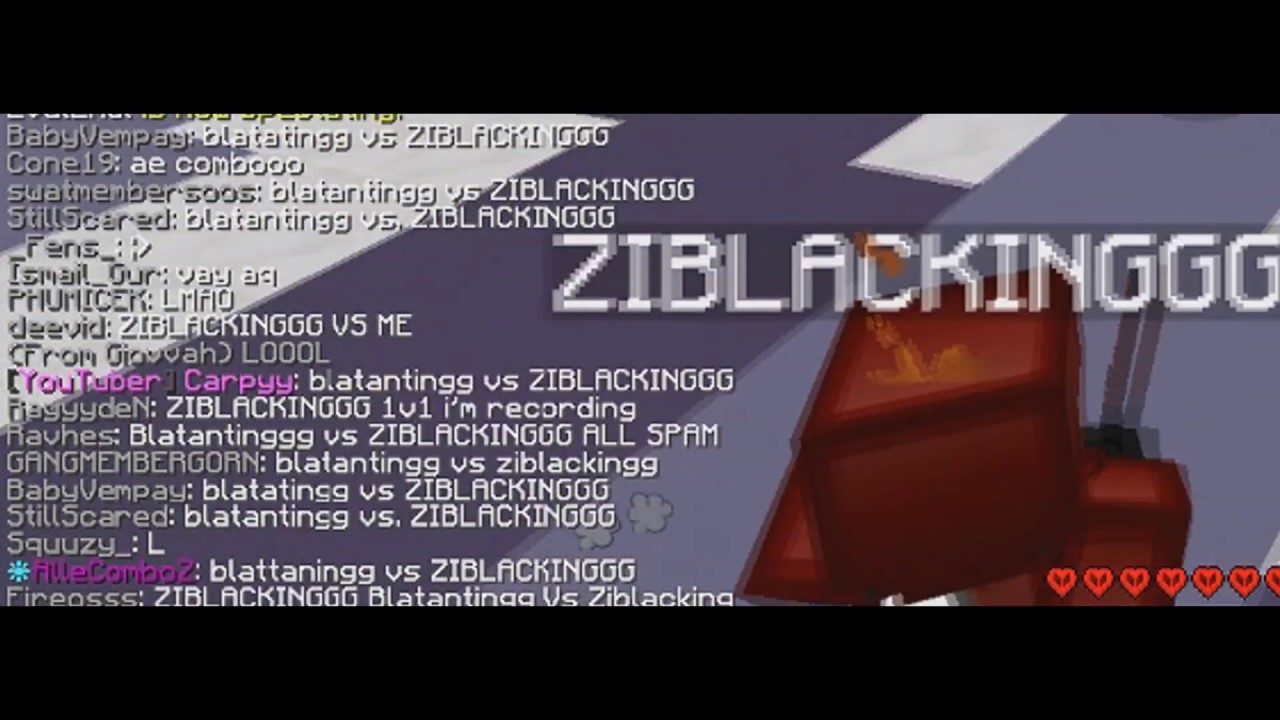 ZIBLACKING VS BLATANTINGG [DESTRUCTION+HACKUSATES?] | BEST REGEDIT IN THE GAME