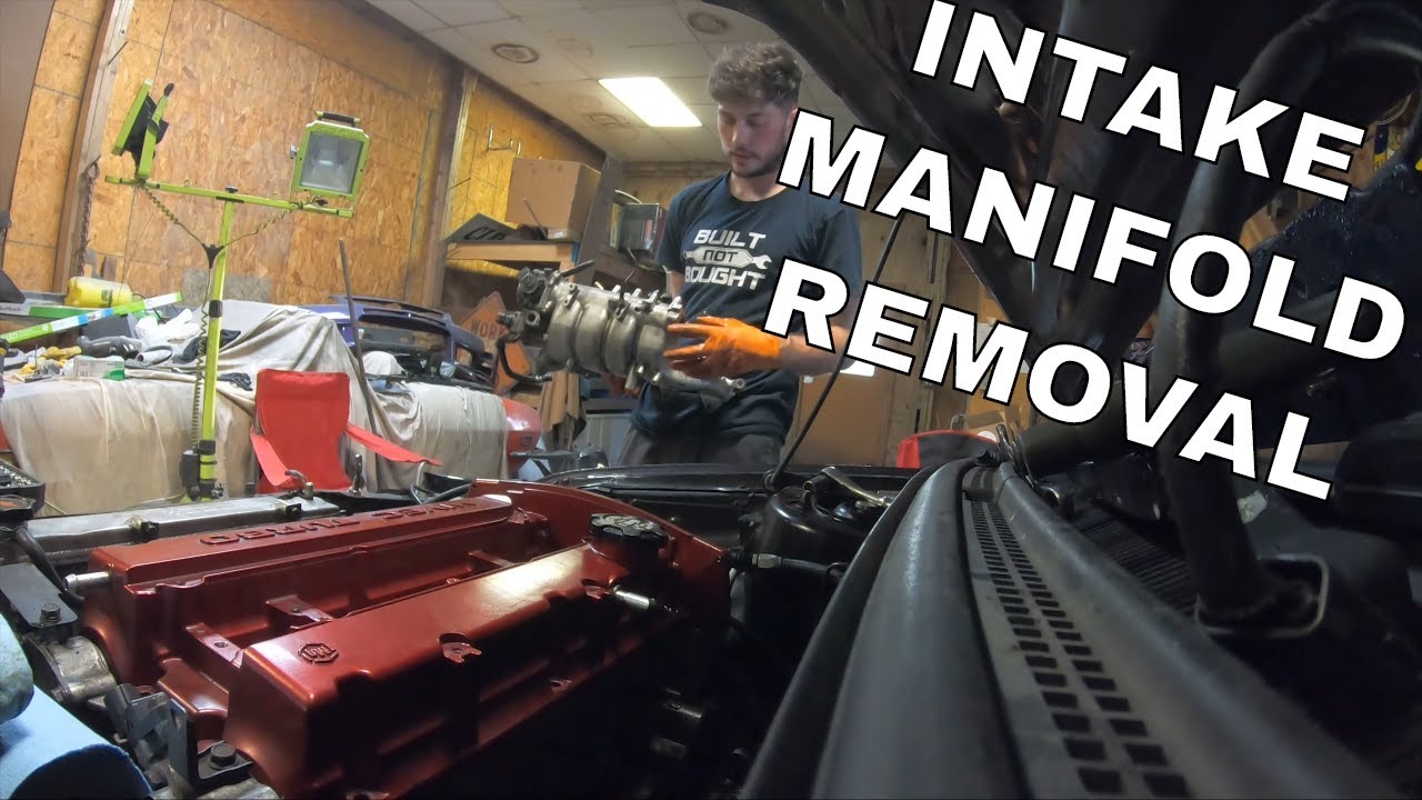 Evo IX Intake Manifold Removal
