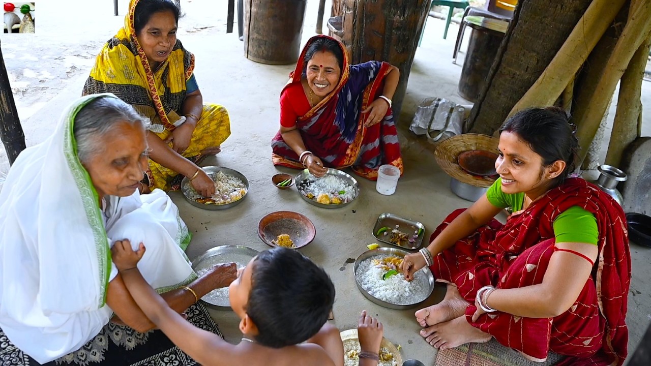 নববর্ষের সেরা বাঙালির পাতে লঙ্কা পোড়া পান্তা ইলিশ | New year special Bengali special Panta Ilish