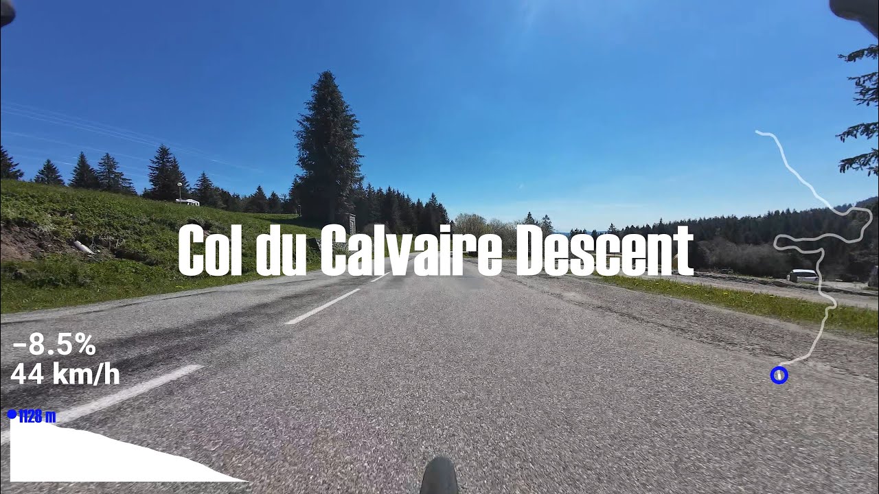 Col du Calvaire Descent