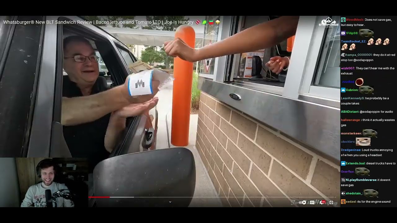 Reacting to Whataburger Joe Is Hungry w/ Chat - (sodapoppin) - July 14, 2023