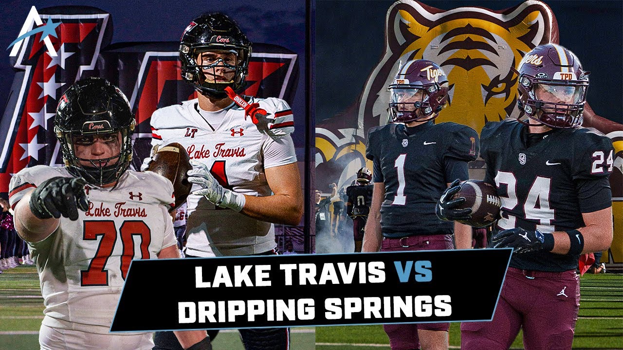 UNDEFEATED SHOWDOWN: Lake Travis vs Dripping Springs | Texas HS Football Heavyweight Battle
