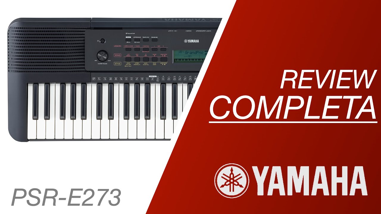 TECLADO INICIANTE YAMAHA PSR E273 | REVIEW COMPLETA