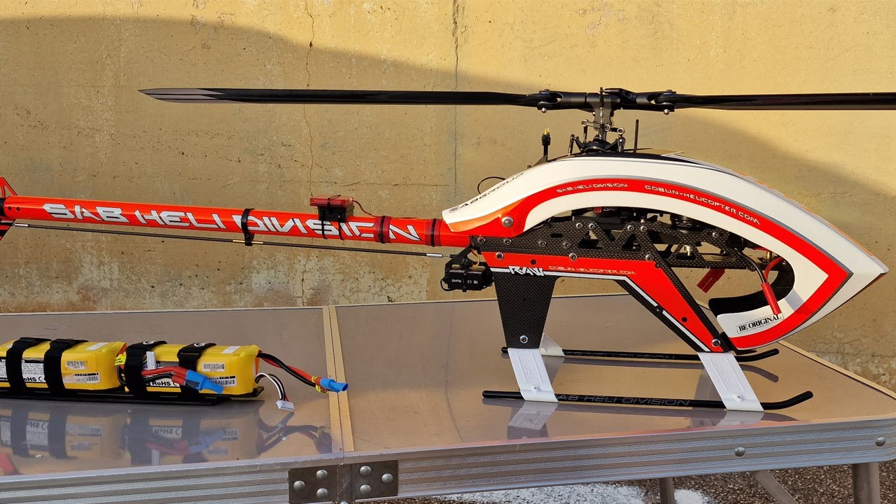 SAB Goblin RAW 580 il mio nuovo elicottero