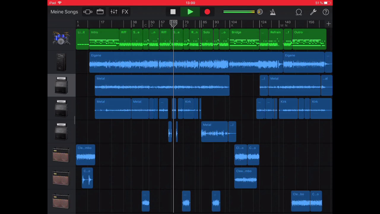 Metallica - Enter Sandman (GarageBand Cover)