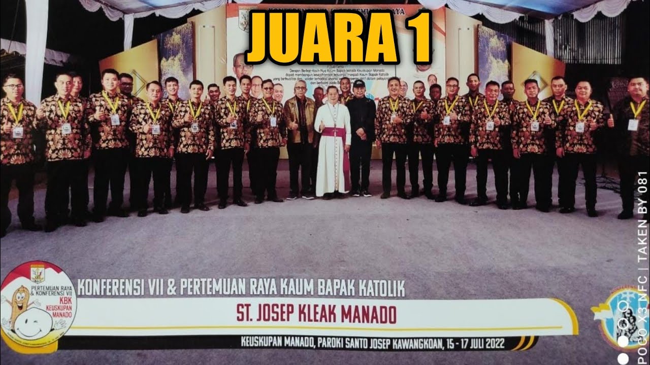 KOOR ST JOSEPH KLEAK MANADO // JUARA 1
