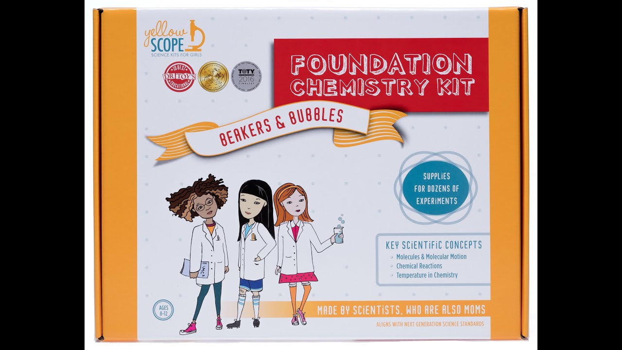 Unboxing the Foundations Chemistry Kit from Yellow Scope