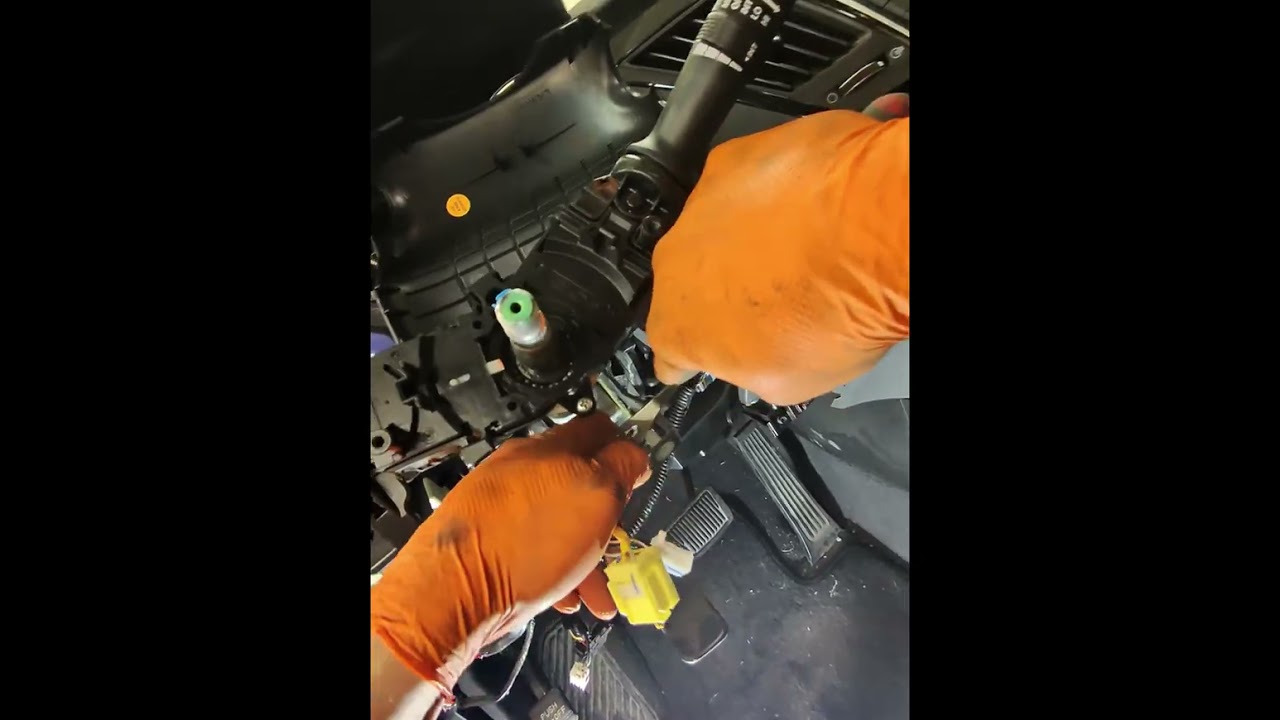تعویض بوش موتور برقی فرمان هیوندای i40 | Hyundai i40 Steering Column Bush Replacement