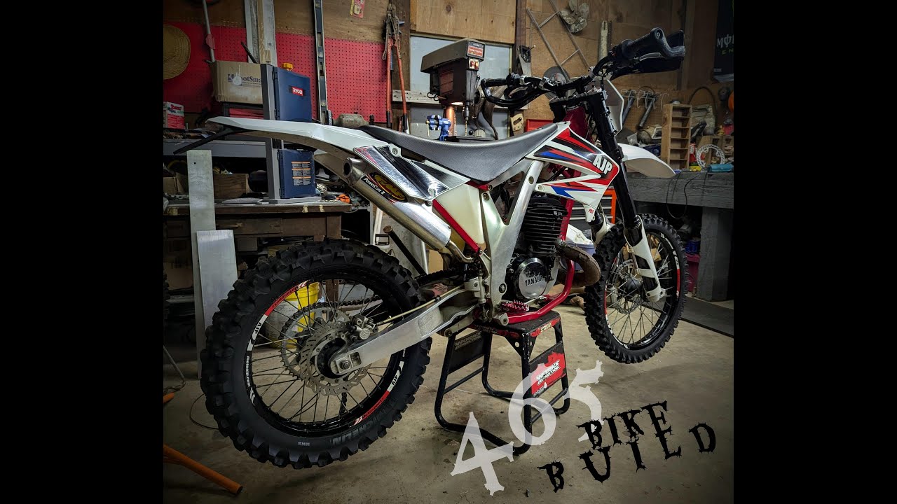 Custom bike build - AJP PR5 stuffed with a Yamaha IT465 motor!!!