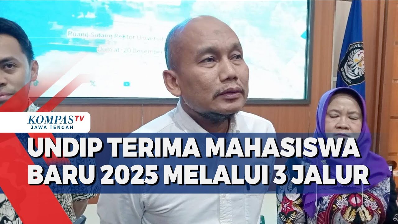 Undip Terima Mahasiswa Baru 2025 Melalui 3 Jalur